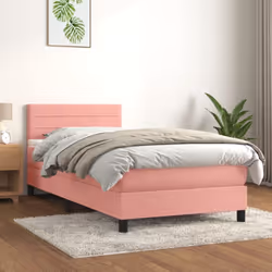 Usa questo letto a molle per goderti un sonno riposante! Vi offre il massimo relax e un sonno piacevole. Morbido velluto: Il ...