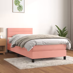 Usa questo letto a molle per goderti un sonno riposante! Vi offre il massimo relax e un sonno piacevole. Morbido velluto: Il ...