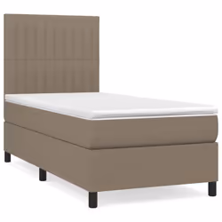 Giroletto a Molle con Materasso Tortora 100x200 cm in Tessutocod mxl 123648 - Vista aggiuntiva 2