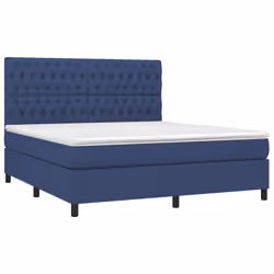Giroletto a Molle con Materasso Blu 180x200 cm in Tessutocod mxl 124957 - Vista aggiuntiva 3