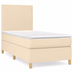 Giroletto a Molle con Materasso Crema 100x200 cm in Tessutocod mxl 99741 - Vista aggiuntiva 2