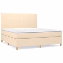 Giroletto a Molle con Materasso Crema 180x200 cm in Tessutocod mxl 99735 - Vista aggiuntiva 2