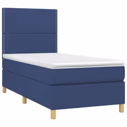 Giroletto a Molle con Materasso Blu 90x190 cm in Tessutocod mxl 75731 - Vista aggiuntiva 3