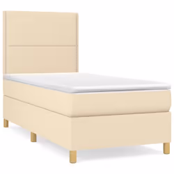 Giroletto a Molle con Materasso Crema 100x200 cm in Tessutocod mxl 128042 - Vista aggiuntiva 2