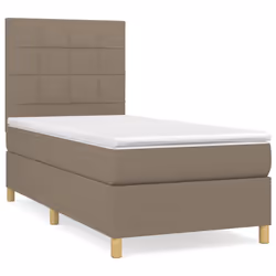 Giroletto a Molle con Materasso Tortora 100x200 cm in Tessutocod mxl 123689 - Vista aggiuntiva 2