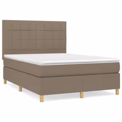 Giroletto a Molle con Materasso Tortora 140x190 cm in Tessutocod mxl 99760 - Vista aggiuntiva 2