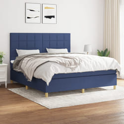 Giroletto a Molle con Materasso Blu 180x200 cm in Tessutocod mxl 99751