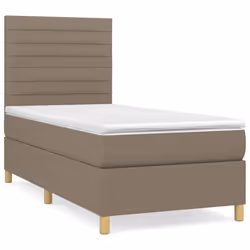 Giroletto a Molle con Materasso Tortora 100x200 cm in Tessutocod mxl 123697 - Vista aggiuntiva 2