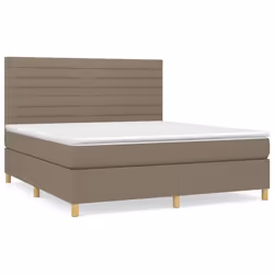 Giroletto a Molle con Materasso Tortora 180x200 cm in Tessutocod mxl 101136 - Vista aggiuntiva 2