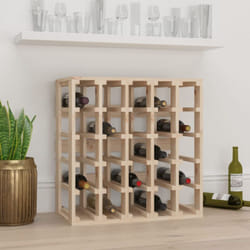 Vidaxl - Portavini 58,5x33x60,5 cm in Legno Massello di Pino 33483