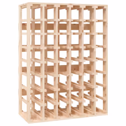 vidaXL Portavini 70x33x94 cm in Legno Massello di Pino - Vista aggiuntiva 2