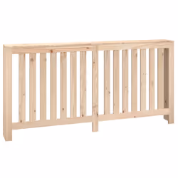 vidaXL Copertura Termosifone 169x19x84 cm in Legno Massello di Pino - Vista aggiuntiva 2