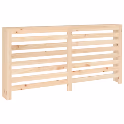 vidaXL Copertura Termosifone 169x19x84 cm in Legno Massello di Pino - Vista aggiuntiva 2