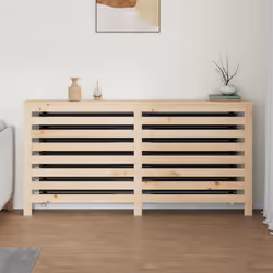vidaXL Copertura Termosifone 169x19x84 cm in Legno Massello di Pino - Vista aggiuntiva 3