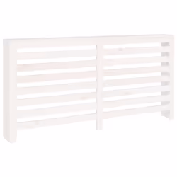 Copertura Termosifone Bianca 169x19x84 cm Legno Massello Pinocod mxl 120090 - Vista aggiuntiva 2