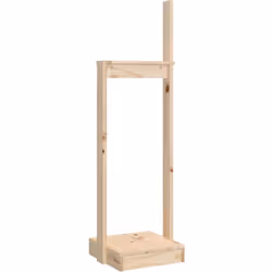 Questo portalegna in legno è un accessorio essenziale accanto al vostro accogliente caminetto! Legno massello di pino: Il leg ...