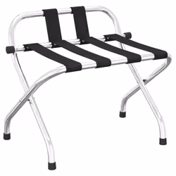 vidaXL Portapacchi con schienale argento 56x39x52cm - Vista aggiuntiva 2