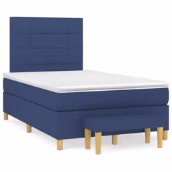 Giroletto a Molle con Materasso Blu 120x200 cm in Tessutocod mxl 75213 - Vista aggiuntiva 2