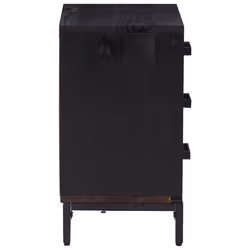 VidaXL 3120341 comodino Nero - Vista aggiuntiva 5
