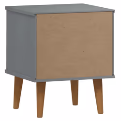 VidaXL 350497 comodino Grigio - Vista aggiuntiva 7