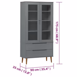 VidaXL 350545 libreria soggiorno - Vista aggiuntiva 8