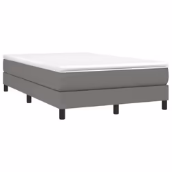 Giroletto a Molle con Materasso Grigio Scuro 120x200 cm Tessutocod mxl 75894 - Vista aggiuntiva 3