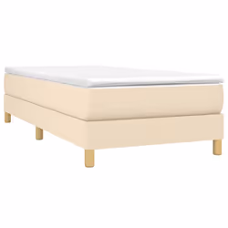 Giroletto a Molle con Materasso Crema 90x190 cm in Tessutocod mxl 123813 - Vista aggiuntiva 3