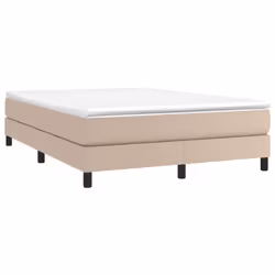 Giroletto a Molle con Materasso Cappuccino 140x190cm Similpellecod mxl 99911 - Vista aggiuntiva 3