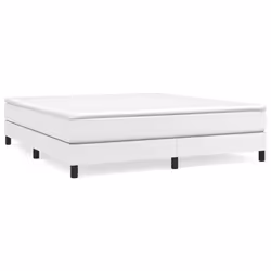 Giroletto a Molle con Materasso Bianco 180x200 cm in Similpellecod mxl 99896 - Vista aggiuntiva 2