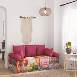 Aggiungete un tocco di stile e di comfort al vostro arredamento con questo set di cuscini! Tessuto di cotone: Il tessuto di c ...