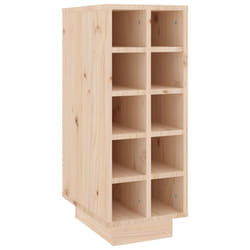 VidaXL 820971 scaffale per vino Legno