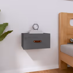 Questo comodino a parete dal design elegante è un'aggiunta senza tempo al vostro arredamento. Legno massello di pino: Il legn ...