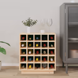 VidaXL 821527 scaffali per vino