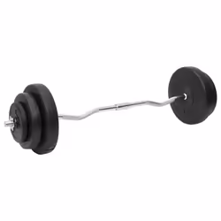 Set Bilanciere e Manubri con Dischi 60 kgcod mxl 99932 - Vista aggiuntiva 3