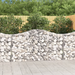 Cesti Gabbioni ad Arco 25 pz 200x30x100/120 cm Ferro Zincatocod mxl 99941