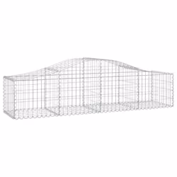 Cesti Gabbioni ad Arco 20 pz 200x50x40/60 cm Ferro Zincatocod mxl 123907 - Vista aggiuntiva 3