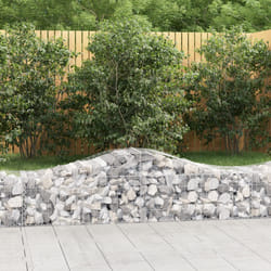 Cesti Gabbioni ad Arco 50 pz 200x50x40/60 cm Ferro Zincatocod mxl 80339