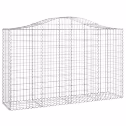 Cesti Gabbioni ad Arco 25 pz 200x50x120/140 cm Ferro Zincatocod mxl 123926 - Vista aggiuntiva 3