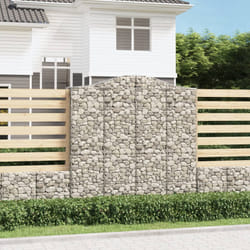 Cesti Gabbioni ad Arco 5 pz 200x50x200/220 cm Ferro Zincatocod mxl 76019