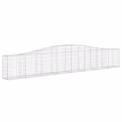 Cesti Gabbioni ad Arco 10 pz 400x30x60/80 cm Ferro Zincatocod mxl 125151 - Vista aggiuntiva 3