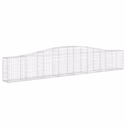 Cesti Gabbioni ad Arco 25 pz 400x30x60/80 cm Ferro Zincatocod mxl 76029 - Vista aggiuntiva 3