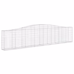 Cesti Gabbioni ad Arco 2 pz 400x30x80/100 cm Ferro Zincatocod mxl 76008 - Vista aggiuntiva 3