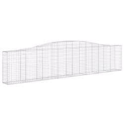 Cesti Gabbioni ad Arco 9 pz 400x30x80/100 cm Ferro Zincatocod mxl 123895 - Vista aggiuntiva 3