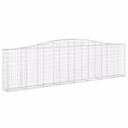 Cesti Gabbioni ad Arco 6 pz 400x30x100/120 cm Ferro Zincatocod mxl 76010 - Vista aggiuntiva 3
