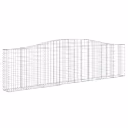 Cesti Gabbioni ad Arco 8 pz 400x30x100/120 cm Ferro Zincatocod mxl 76017 - Vista aggiuntiva 3