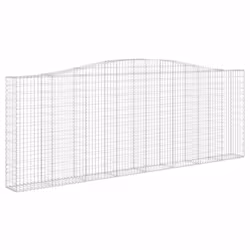Cesti Gabbioni ad Arco 10 pz 400x30x140/160 cm Ferro Zincatocod mxl 123953 - Vista aggiuntiva 3
