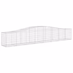 Cesti Gabbioni ad Arco 20 pz 400x50x60/80 cm Ferro Zincatocod mxl 76051 - Vista aggiuntiva 3
