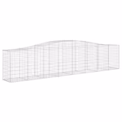 Cesti Gabbioni ad Arco 25 pz 400x50x80/100 cm Ferro Zincatocod mxl 76026 - Vista aggiuntiva 3