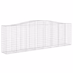 Cesti Gabbioni ad Arco 10 pz 400x50x120/140 cm Ferro Zincatocod mxl 76025 - Vista aggiuntiva 3