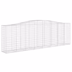 Cesti Gabbioni ad Arco 25 pz 400x50x120/140 cm Ferro Zincatocod mxl 76052 - Vista aggiuntiva 3